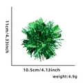 Fermaglio per capelli a trifoglio verde San Patrizio, 11x10,5 cm, decorazione per feste - Stile Palla di Frangia Verde