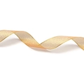 Metallic gold mesh ribbon with flexible wave texture for premium gift box packaging - 20mm / Gold