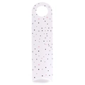 Boîte cadeau longue avec motifs à pois pastel et trou de suspension décoratif - Pois de Bonbon (HB0016)