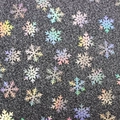 Confettis flocons de neige holographiques 100 pièces pour fête et décoration d'ongles - Lot de 100 Pièces (Flocon de Neige Holographique)