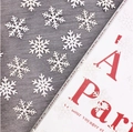 Confettis de flocons de neige blancs pour décoration de Noël et loisirs créatifs - Blanc