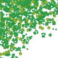 Confettis de la Saint-Patrick avec trèfles verts et chapeaux haut de forme verts - Style Chapeau de Leprechaun Trèfle (Style 5)