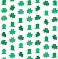 Guirlande de trèfles à paillettes pour la décoration de fête de la Saint-Patrick - Style Court