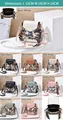 Crossbody phone bags for women in various colors and cute cartoon animal patterns - Bear Style - Pink