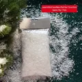 50g pack of large artificial snowflake granules for festive Christmas tree decoration - Large Particle Artificial Snow