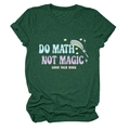 Detailed view of the cuffed sleeves and soft fabric texture on this dark green t-shirt - Vintage Green