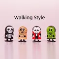 Set di 4 giocattoli a carica di Halloween con scheletro, mummia e vampiro che camminano - Stile Halloween (Camminante) Set da 4 Pezzi