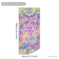 Mandala rainbow suncatcher window film with static cling for glass protection 45x100cm - 45x100cm