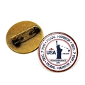 Vintage bronze USA Statue of Liberty souvenir badge for Pearl Harbor Remembrance Day - Pearl Harbor Memorial (PEARL HARBOR) / Bronze