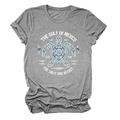 Dettaglio della stampa grafica tartaruga marina Gulf of Mexico su maglietta in cotone grigio - S / grigio scuro