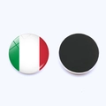 Aimant de frigo drapeau Italie en verre cristal pour tableau blanc et petits cadeaux - Style Italie