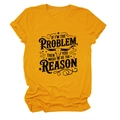 Close-up of ginger yellow t-shirt showing graphic bull skull and slogan with folded sleeves - S / Mustard Yellow (Black Letters)
