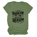 Detail of green crew neck t-shirt featuring bull skull print and vintage typography text - Olive Green (Black Letters)