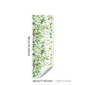 Watercolor green plant leaf wall sticker 30x90cm for home decor self-adhesive mural - Watercolor Green Plant Vine (M14678) / 30*90cm