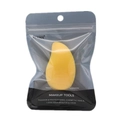 Esponja de maquillaje amarilla con forma de mango en envase para venta al por menor - Forma de Mango Amarillo (Bolsa Negra)