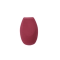 Bordeauxrode schuin afgesneden make-up spons van latexvrij materiaal - Geometrische Gefacetteerde Stijl / Bordeauxrood