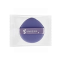 Purple teardrop makeup sponge with S MIZAR ribbon in clean hygienic sealed packaging - Light Purple Teardrop (Bagged)