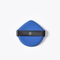 Esponja de maquillaje azul oscuro en forma de gota con cinta negra y estrella - Estilo de Estrella de Gota Desnudo / Azul Zafiro