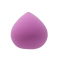 Ultra-soft purple teardrop makeup sponge for flawless wet and dry cosmetic application - Purple