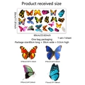 Pegatinas de mariposas de colores para ventanas, vinilos estáticos decorativos de 60x30cm - 30*60cm