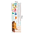 Muursticker met katten en de oceaanwereld voor kindermeting van 80 tot 170 cm - 30*90cm