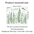 Détails des stickers floraux pour toilettes, dimensions 30x25cm pour la décoration - MS633-YW (25*30cm)