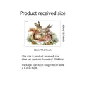 Sticker fenêtre écureuil de dessin animé 30x40cm guide des tailles pour déco intérieure - CT6089-ZY (30*40cm)