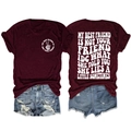 T-shirt bordeaux avec logo tête de mort blanc à l'avant et lettrage artistique au dos - Rouge Vin / Police Blanche