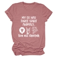 Détail du tissu en coton mélangé doux et sérigraphie de qualité sur un t-shirt rose - Or Rose (Texte Blanc)