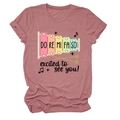 Détail d'un t-shirt rose poudré à col rond avec motif de xylophone et texte - S / Rose Poudré
