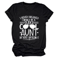 Detailed view of white slogan print on a classic black crew neck short sleeve T-shirt - Black (White Font)