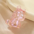Einhorn-Anhänger in Rosa mit schimmerndem Finish und glitzerndem Treibsand-Effekt - Phantom Einhorn