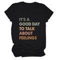 Detail of retro text print on black cotton t-shirt with high quality knit texture - Black