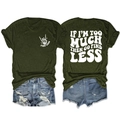 T-shirt vert avec imprimé FIND LESS et short en jean vieilli posés sur fond blanc neutre - Vert Armée (Impression Blanche)
