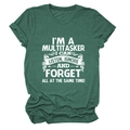 Detail of dark green t-shirt fabric and white marble texture graphic print lettering - Vintage Green (White Print)