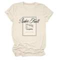 Dettaglio della stampa vintage Parker Knoll 1993 su t-shirt in cotone crema - S / Sabbia