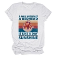 Détail d'un t-shirt en coton blanc avec imprimé graphique vintage de rousse et tournesols - Blanc
