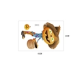 Halloween pumpkin scarecrow wall sticker set made of PVC, dimensions 45x30cm - 30cm*45cm