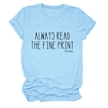 T-shirt de maternité bleu clair à col rond avec slogan humoristique imprimé - Bleu Clair (Police Noire)