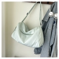 Light green waterproof fitness bag with adjustable strap for yoga and travel storage - Green