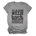Close-up of retro printed names and sleeve cuff detail on heather grey cotton t-shirt - S / Black Heather Grey