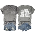 Dettaglio della t-shirt grigio melange con grafica mano a cuore e stampa I Hope You Heal - S / Grigio scuro (Motivo bianco)