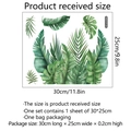 Adesivi murali con foglie tropicali monstera e palme, layout di formato 30x25cm - 25*30cm*1pcs