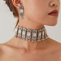 Close-up of bohemian jewelry set featuring pink gemstones and vintage silver engraving - Light Pink