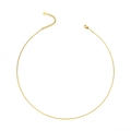 Collana chic in acciaio al titanio dorato con ciondolo a stella e catena regolabile - Stile Coda a Stella Semplice (N2142-GO)