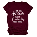Detail view of burgundy cotton T-shirt featuring white slogan print and rolled sleeve cuffs - S / Wine Red (White Text)