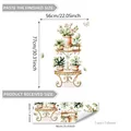 Creative potted plants and butterfly wall decals for living room decor 56x77cm - Watercolor Potted Plant Shelf Style (M12108)