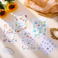 Floral animal pattern gift envelopes with round Thank You stickers for gift packaging - Thank You Floral (s1630)
