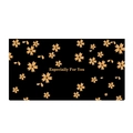 Elegant black and gold greeting card with cherry blossom pattern and 'Especially For You' text - Sakura With Envelope