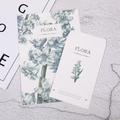 Floral stationery set featuring hyacinth pattern envelope and botanical note paper - Hyacinth Style (X008)